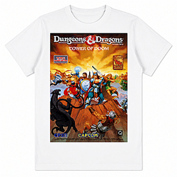 Tower Of Doom Capcom Arcade LA1308 Dungeons &amp; Dragons T-Shirt
