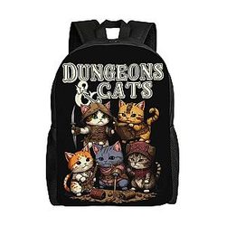 Dungeon & Cats PTTT1708  Dungeon And Dragon Backpack