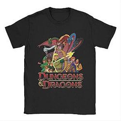 Y2K Casual PTTT0909  Dungeons &amp; Dragons T-Shirt