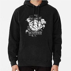 Doomed &amp; Determined | White Pullover Hoodie RB1210
