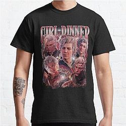 Astarion Girl Dinner Baldurs Gate Classic T-Shirt RB1210