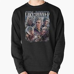 Astarion Baldurs Gate 3 Girl Dinner Vintage Pullover Sweatshirt RB1210