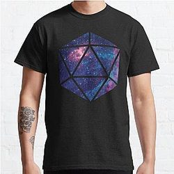 D20 Falling Star Portal Classic T-Shirt RB1210
