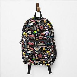 Stranger Things pattern Backpack RB1210