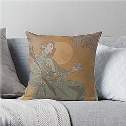 Caduceus 01 Throw Pillow RB1210