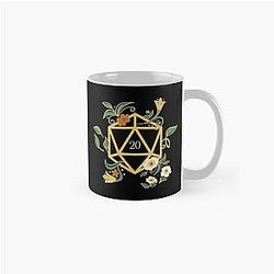 Plant Lovers Polyhedral D20 Dice Tabletop RPG Classic Mug RB1210