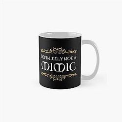 Definitely not a Mimic Tabletop RPG Addict Classic Mug RB1210