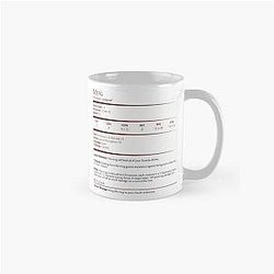 Dungeons and Dragons Stat Classic Mug RB1210