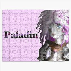 dnd elf pink paladin Jigsaw Puzzle RB1210