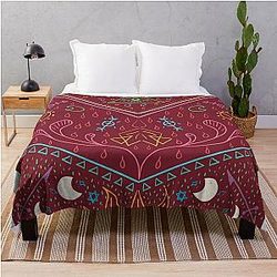Mollymauk Tealeaf - Long May He Reign Throw Blanket RB1210