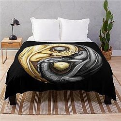 Balanced Dragons D20 Throw Blanket RB1210