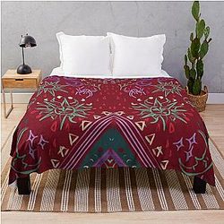 Mollymauk's Coat, Front Panels Throw Blanket RB1210