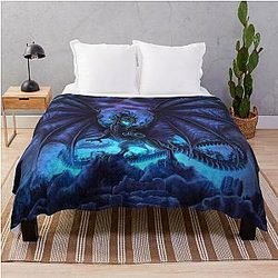 Shadow Dragon Throw Blanket RB1210