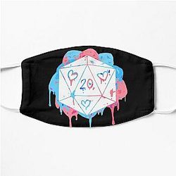 Stealth Trans D20 Print Flat Mask RB1210