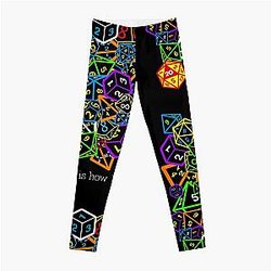 D&amp;D (Dungeons and Dragons) - This is how I roll! Leggings RB1210