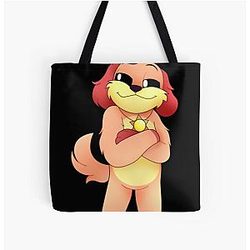 Confident Dogday All Over Print Tote Bag
