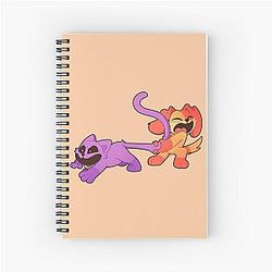 Dogday et Catnap Spiral Notebook
