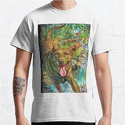 Happiest DogDay クラシックTシャツ
