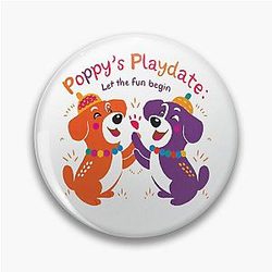 dogday Let the Fun Begin Pin