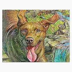 Puzzle le plus heureux du jour des chiens