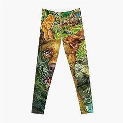Leggings de jour de chien le plus heureux