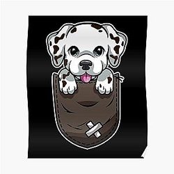 Dog In Pocket Posters - Dog in your pocket Poster RB1011