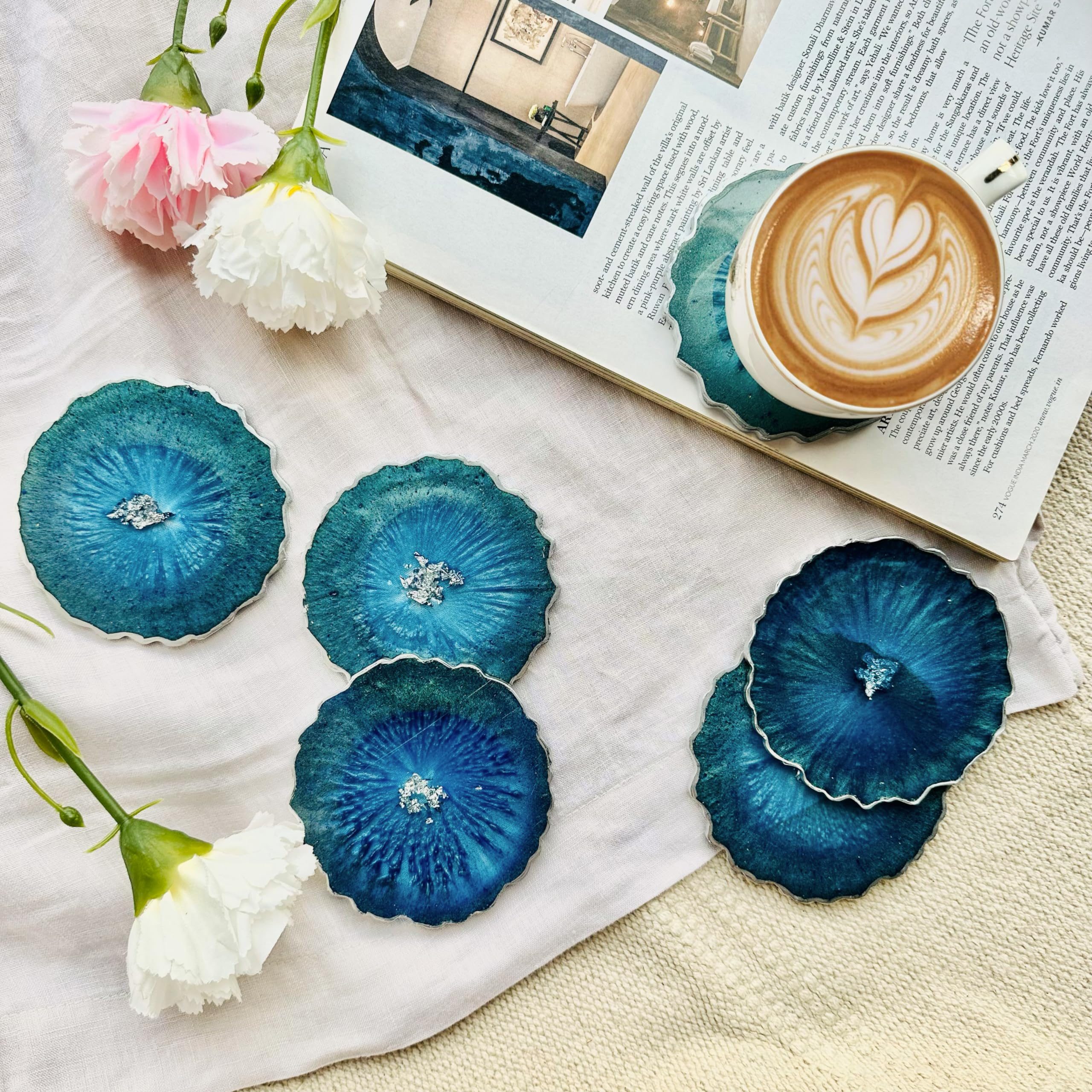 The Best Techniques for Achieving Unique Resin Coaster Designs