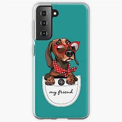 Dog In Pocket Cases - dog in pocket Samsung Galaxy Soft Case RB1011