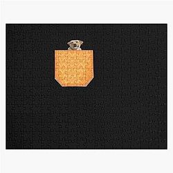 Dog In Pocket Puzzles - dog in pocket Jigsaw Puzzle RB1011