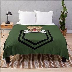 Dog In Pocket Blanket - Dog in pocket Throw Blanket RB1011