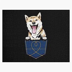 Dog In Pocket Puzzles - Dog In Pocket 4  Mint Minz   Jigsaw Puzzle RB1011