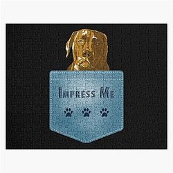 Dog In Pocket Puzzles - Impress Me. Dog In Your Pocket   Jigsaw Puzzle RB1011