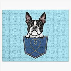 Dog In Pocket Puzzles - Dog In Pocket 6  Mint Minz  Jigsaw Puzzle RB1011