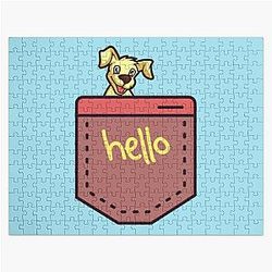 Dog In Pocket Puzzles - Dog in your Pocket                    Jigsaw Puzzle RB1011
