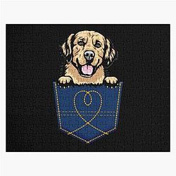 Dog In Pocket Puzzles - Dog In Pocket  Mint Minz   Jigsaw Puzzle RB1011