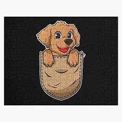 Dog In Pocket Puzzles - Dog In Pocket Classic  Jigsaw Puzzle RB1011
