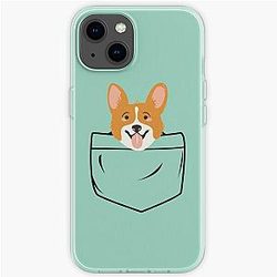 Dog In Pocket Cases - Dog in pocket iPhone Soft Case RB1011
