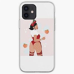 Doja Cat Cases - Doja Cat JuIcy IllustratIon IPhone Soft Case RB1408