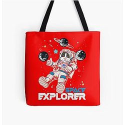 Doja Cat Bags - Doja Cat Nasa  All Over Print Tote Bag RB1408