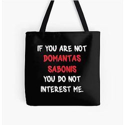 Domantas Sabonis - If You Are Not All Over Print Tote Bag