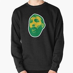 Dominick Reyes Green and Yellow Pullover