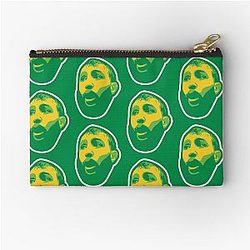 Dominick Reyes Zipper Pouch Green and Yellow