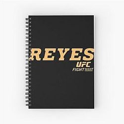 Dominick Reyes UFC Fight Night Spiral Notebook