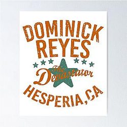 Dominick Reyes Poster