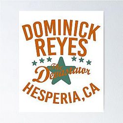 Dominick Reyes Roots Poster