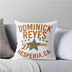 Dominick Reyes Roots Throw Pillow