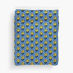 Dominick Reyes Blue Duvet Cover