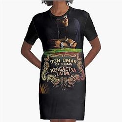Don Omar - Da Hitman Presents Reggaetón Latino album 2005 Graphic T-Shirt