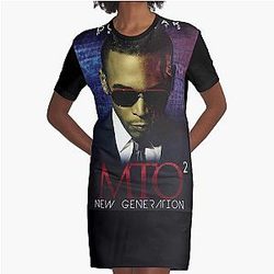 Don Omar Presents MTO² New Generation Album 2012 Graphic T Shirt