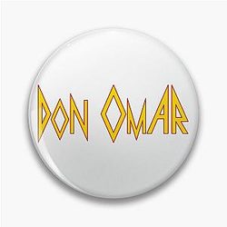 Don Omar leppard Style Pin